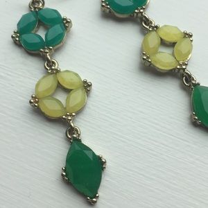 Multi Color Drop Dangle Earrings